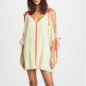 Pitusa mini ottoman gauze coverup dress 💛🍦